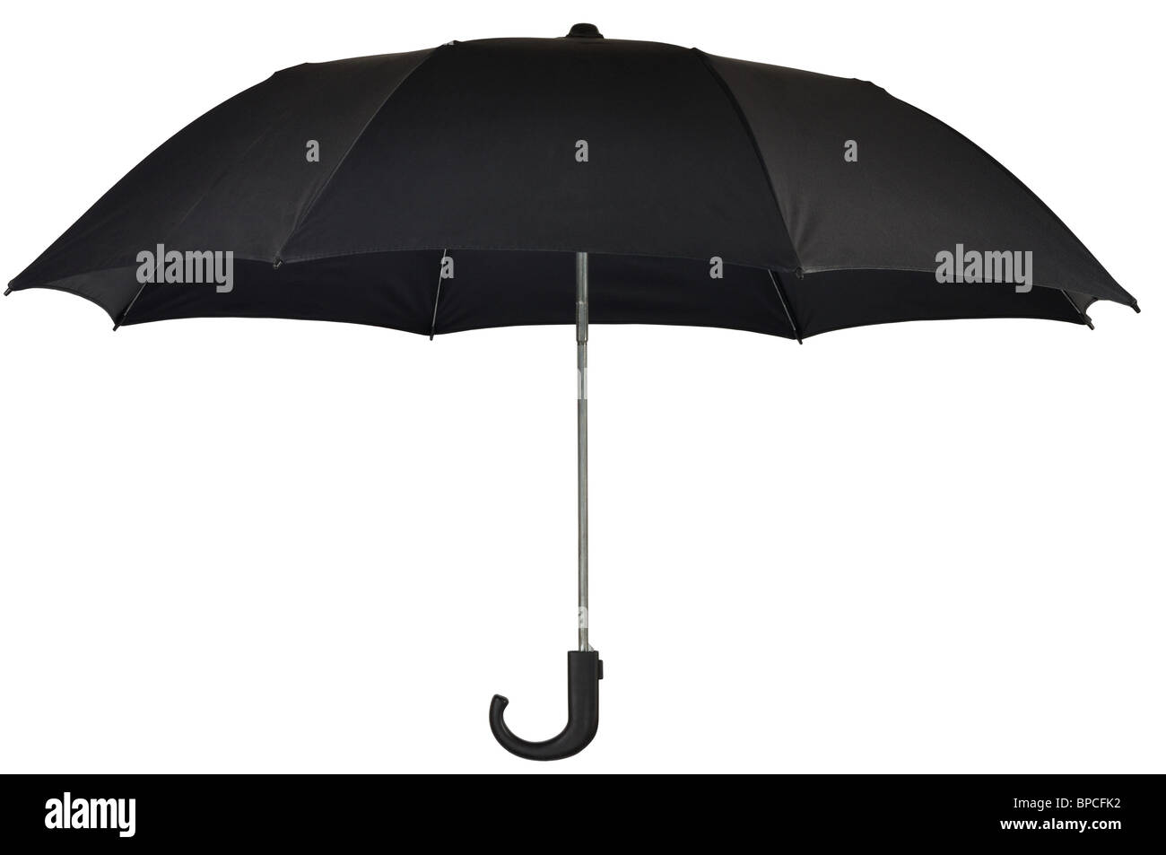 Parapluie noir Banque D'Images