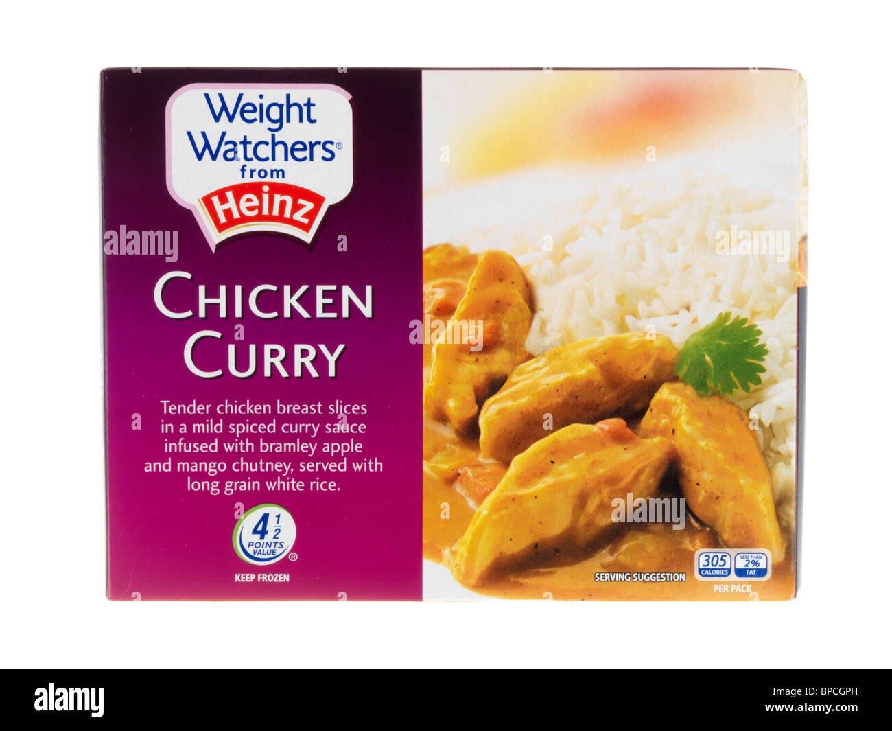 Poulet au Curry Banque D'Images