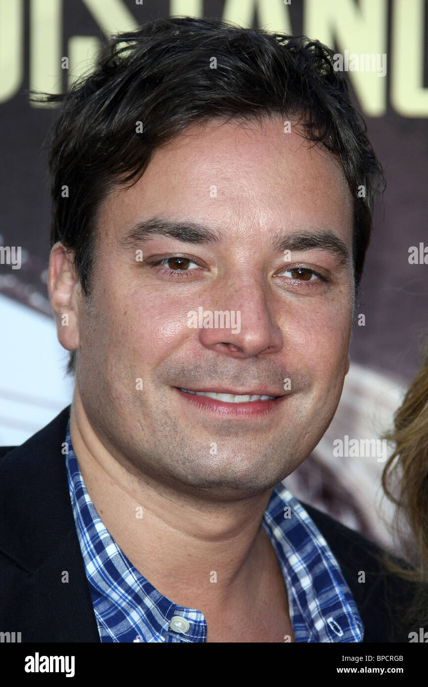 JIMMY FALLON Going the Distance LOS ANGELES PREMIERE HOLLYWOOD LOS ANGELES CALIFORNIA USA 23 Août 2010 Banque D'Images