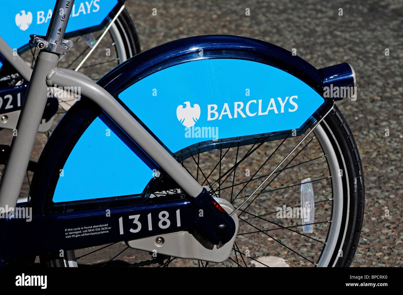 Transport for London / Barclays cycle hire scheme, Londres, Angleterre Banque D'Images