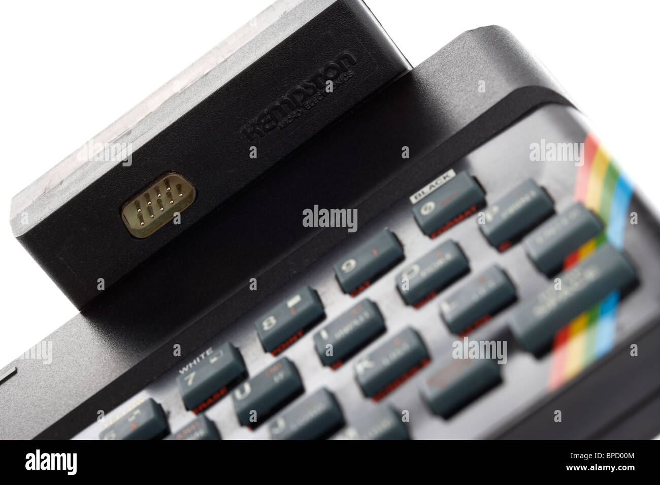 Joystick kempston interface au Sinclair ZX Spectrum 48k accueil ordinateur Banque D'Images
