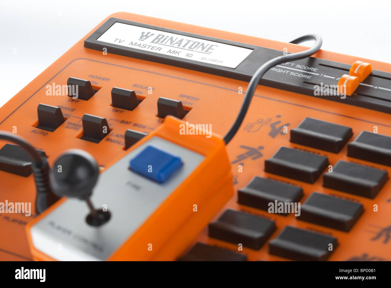 Électronique rétro jeu vidéo binatone plat master mk 10 variante clone pong Banque D'Images