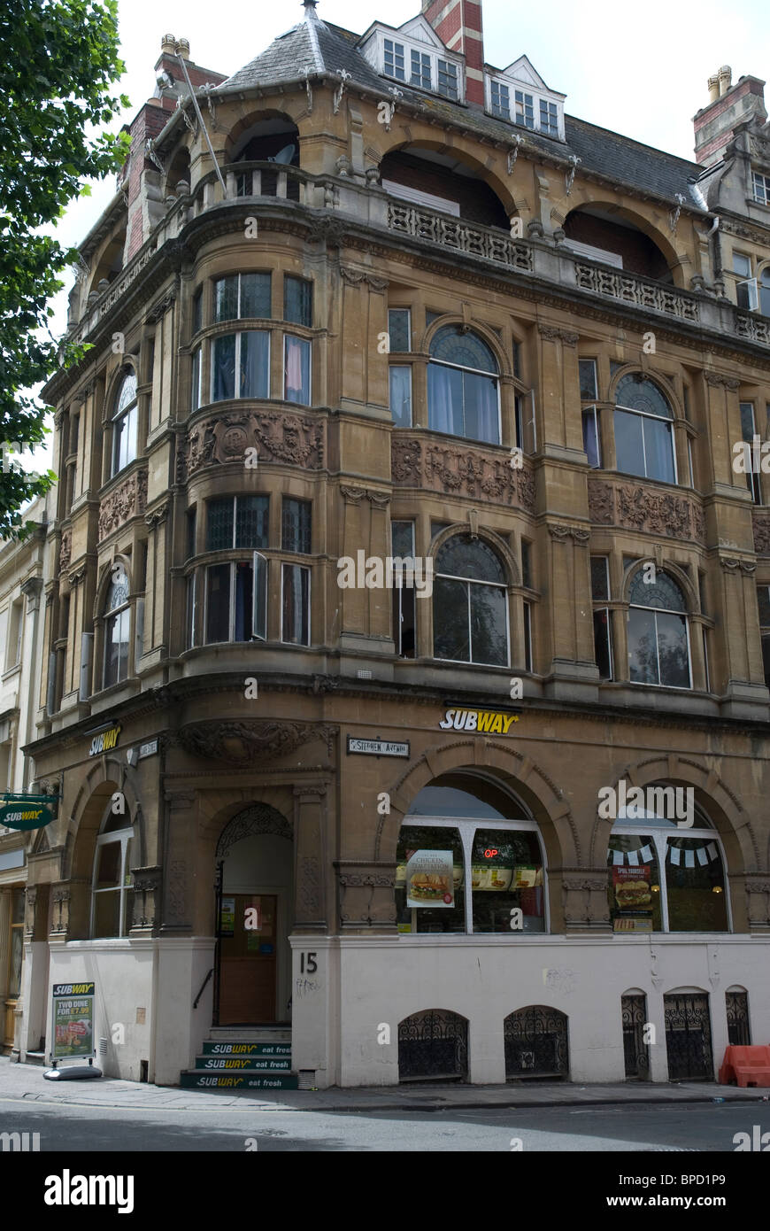 Bâtiment victorien Bristol England UK Banque D'Images