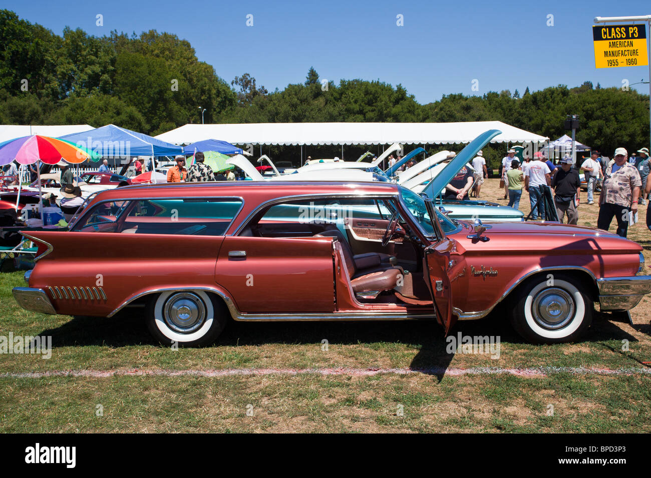 1960 Chrysler New Yorker Station Wagon Banque D'Images