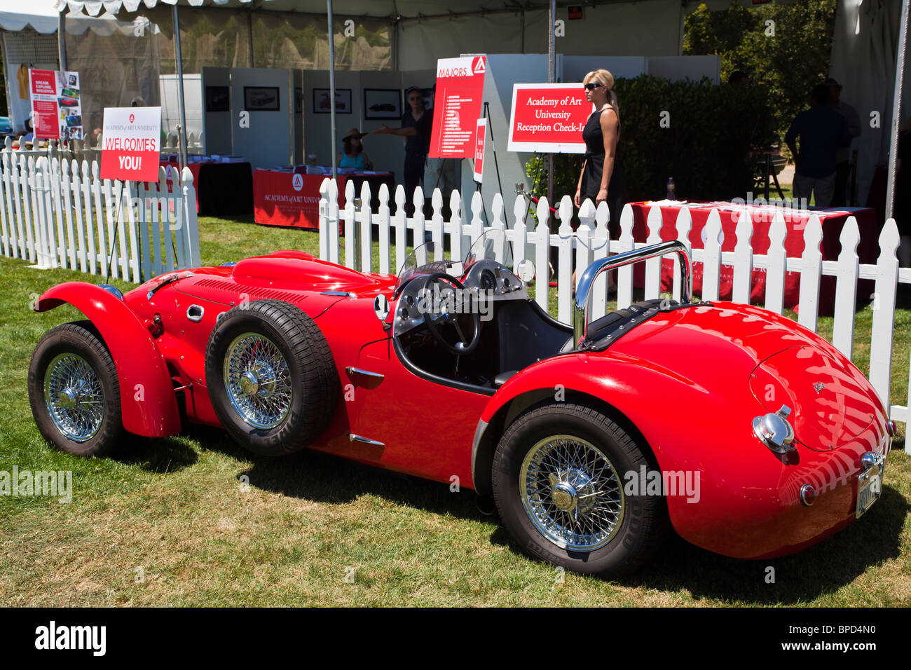 Une voiture de sport Allard Banque D'Images