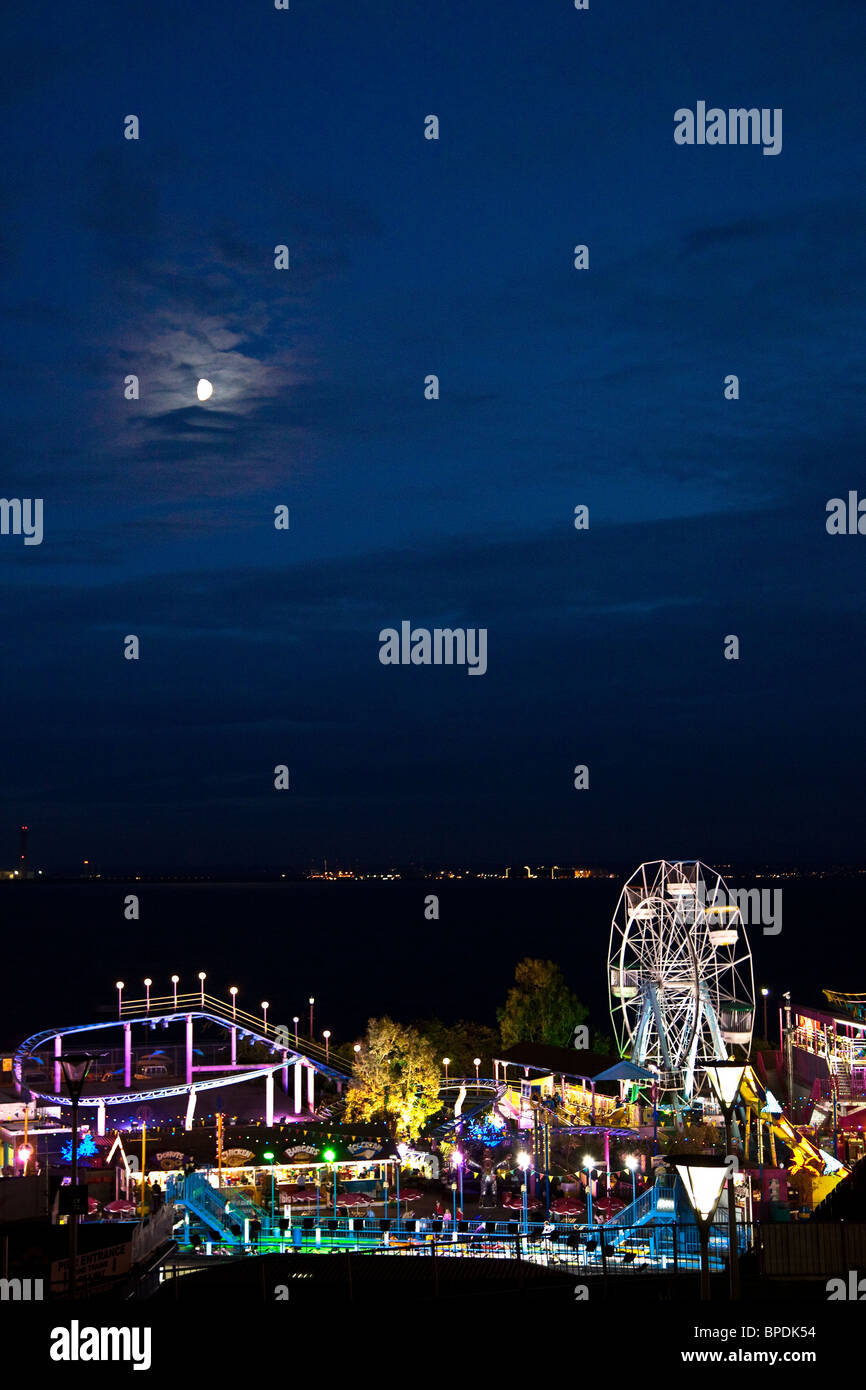 Lune sur l'île un parc d'aventure à Southend-on-Sea Banque D'Images