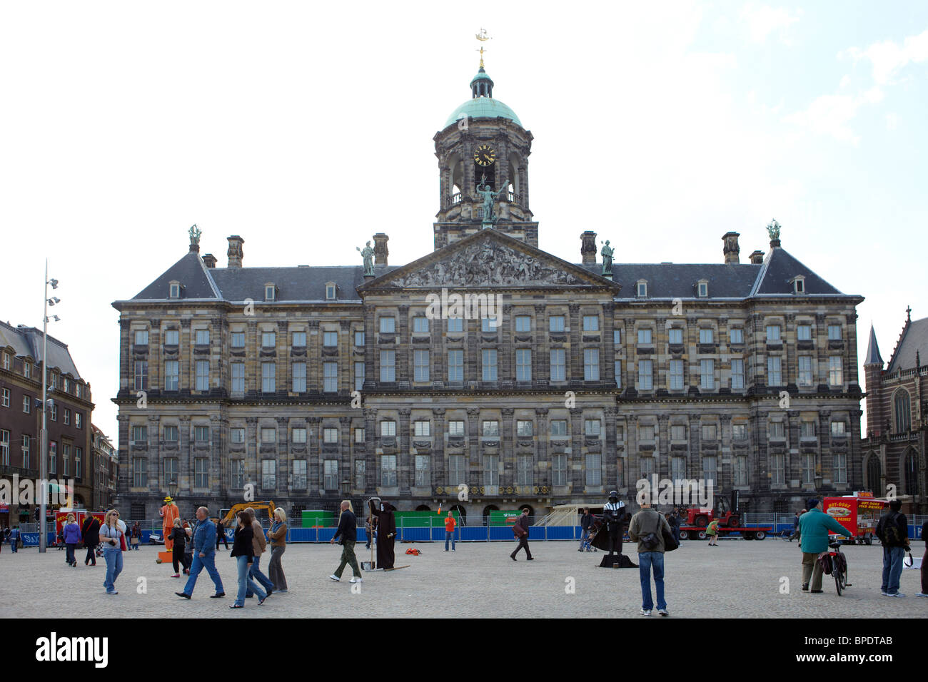 Konininklijk Paleis de la Place du Dam à Amsterdam Banque D'Images