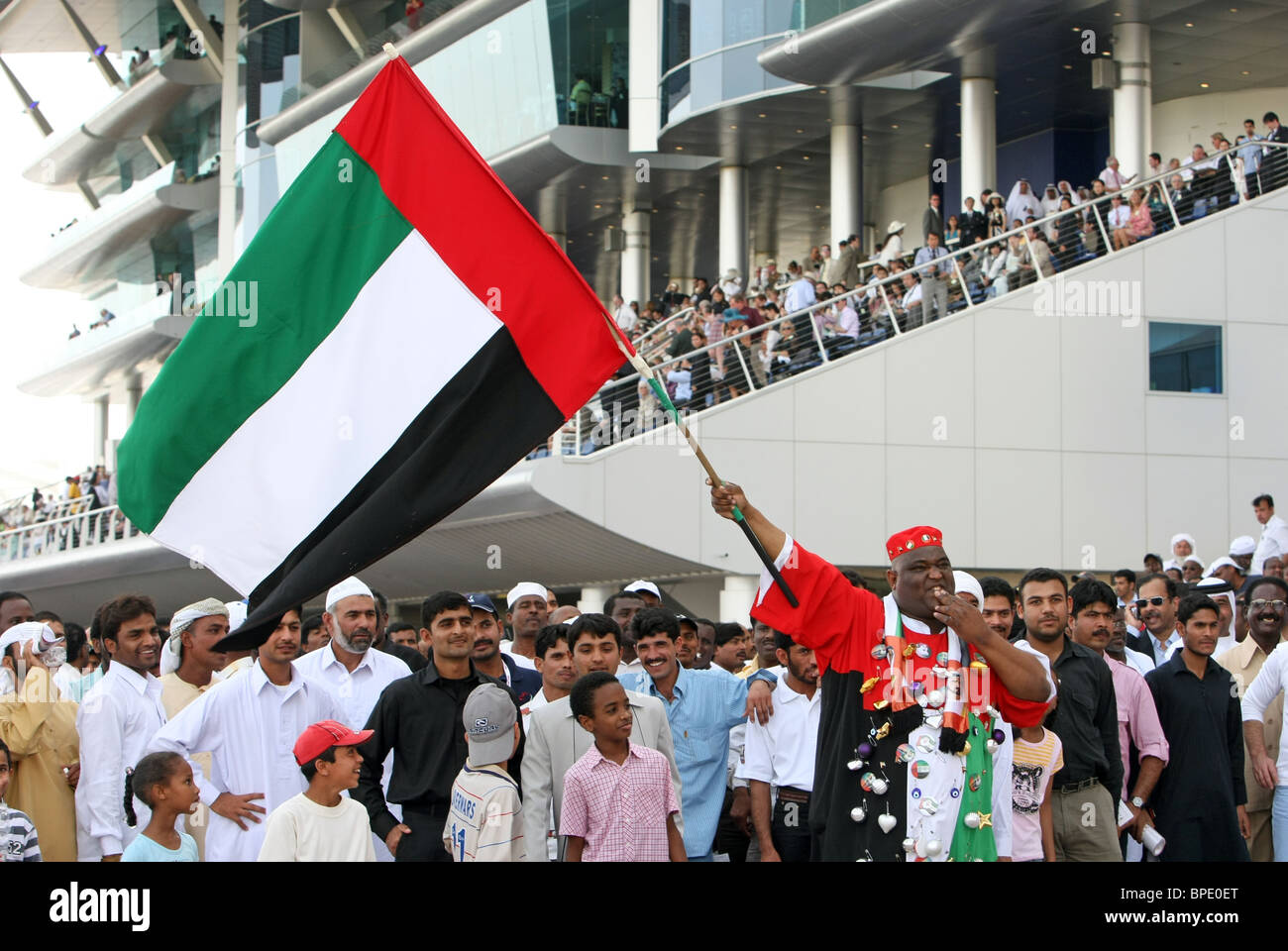 Drapeau de dubai Banque de photographies et d’images à haute résolution