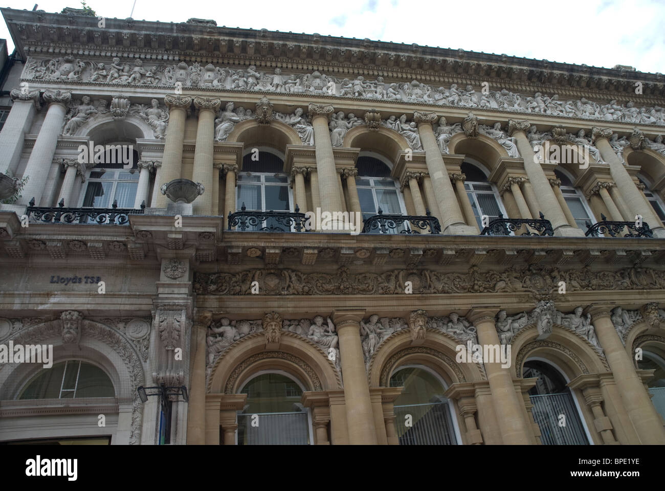 Bâtiment Lloyds TSB Bristol England UK Banque D'Images