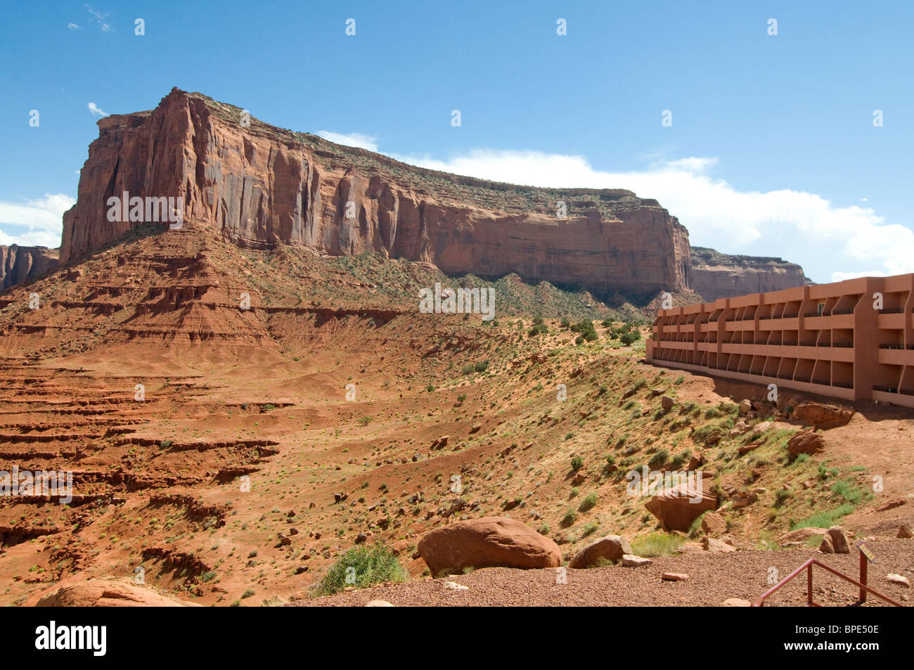 Le View Hotel Arizona Monument Valley Navajo Nation Banque D'Images