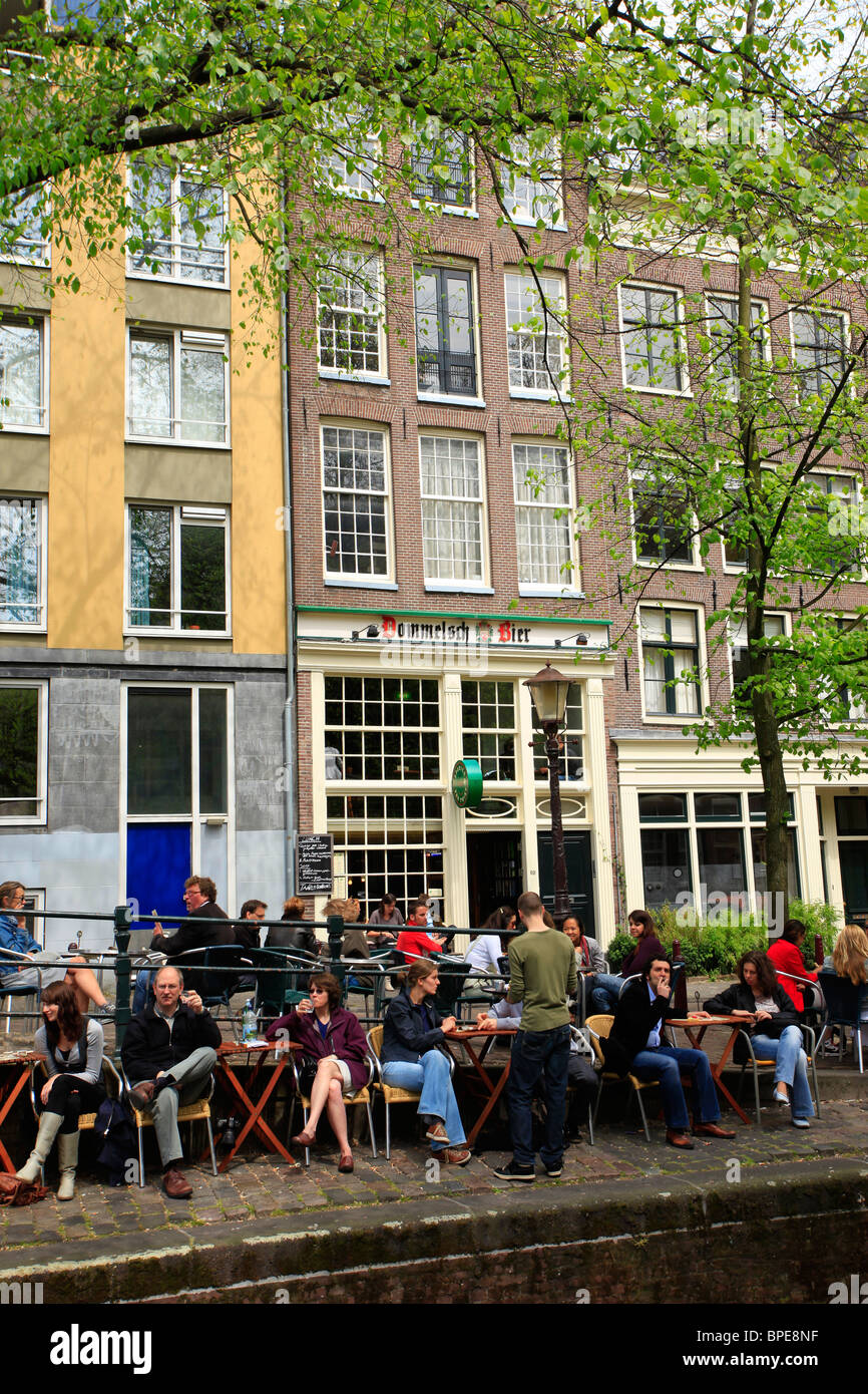 Spanjer & Van Twist eetcafe à Amsterdam Banque D'Images