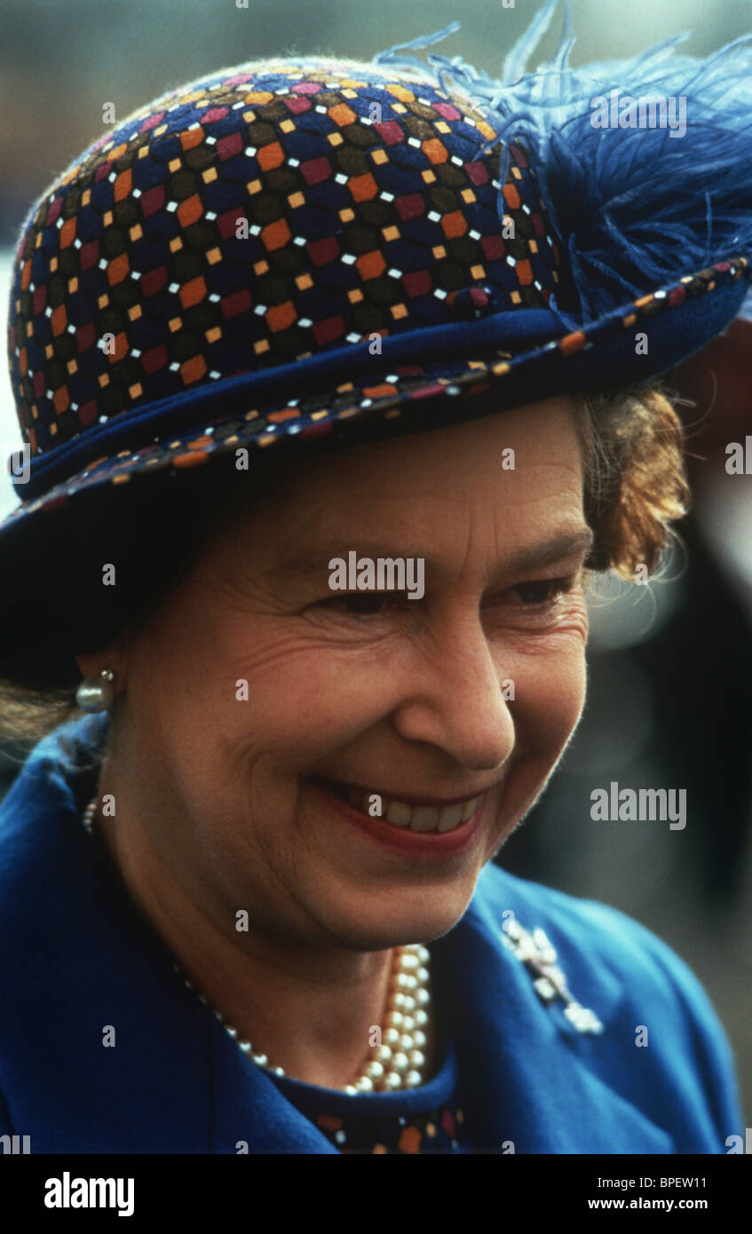 Sa Majesté la Reine Elizabeth II Banque D'Images