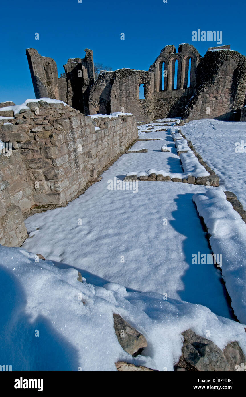 Les ruines impressionnantes de Kildrummy Castle près de Alford, Aberdeenshire, région de Grampian. L'Écosse. 6419 SCO Banque D'Images