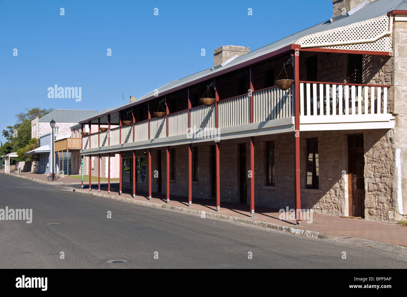 Vieux bâtiment historique Smillie Street Robe Limestone Coast (Australie du Sud Banque D'Images