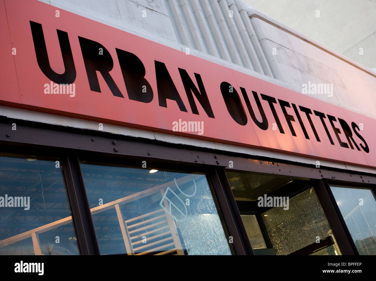 Un magasin de détail d'Urban Outfitters à Washington, DC. Banque D'Images