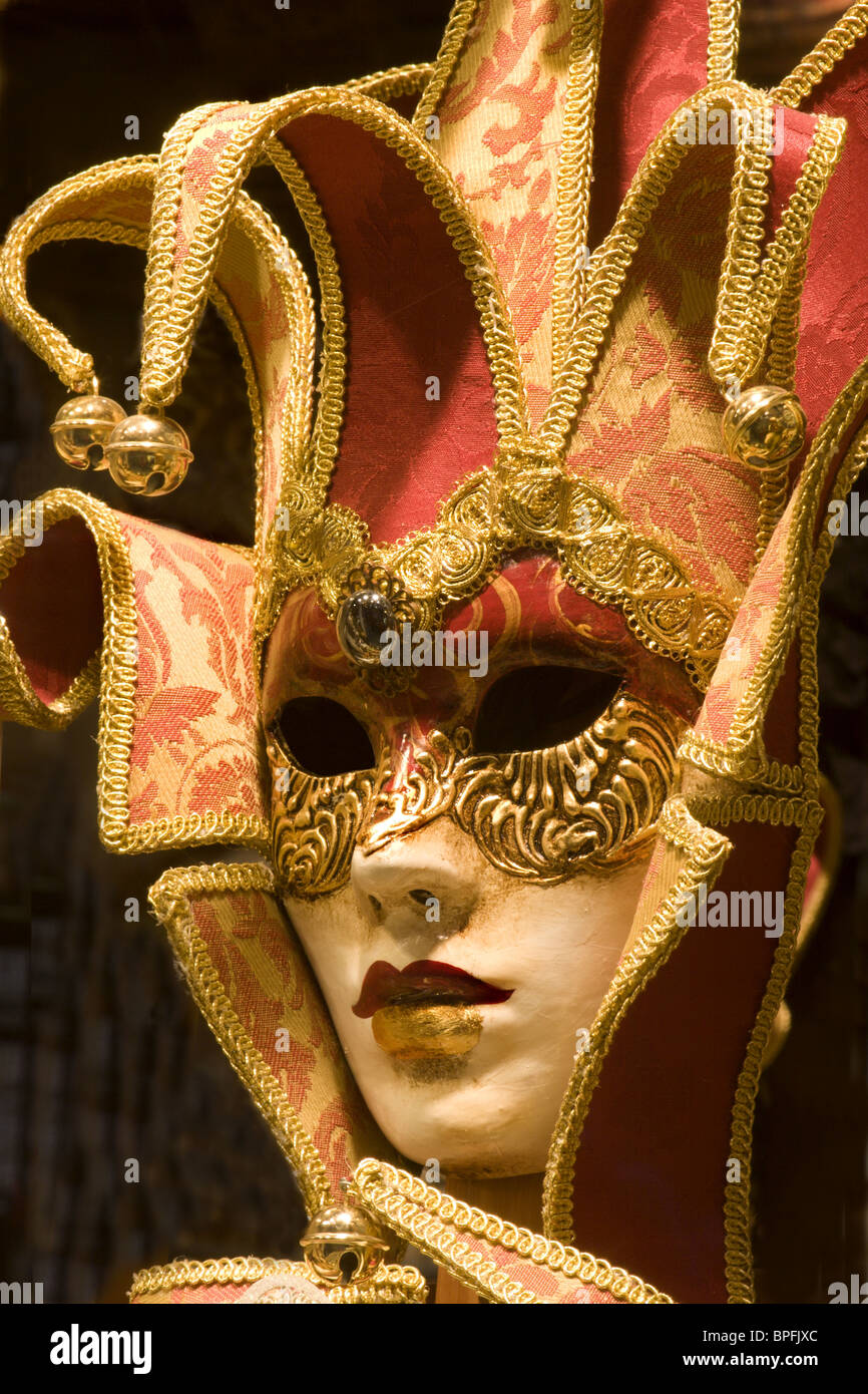 Un masque de Venise Banque D'Images