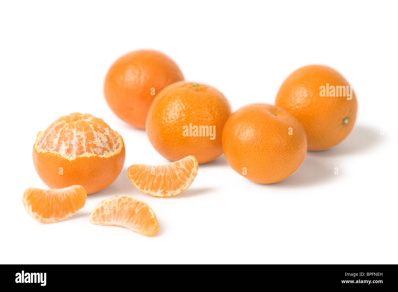 Orange prêt à manger. Banque D'Images