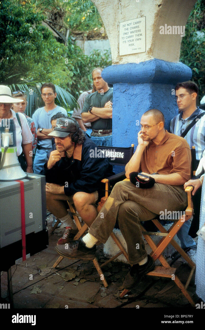 Steven Spielberg Le Monde Perdu Jurassic Park 2 1997 Photo Stock Alamy