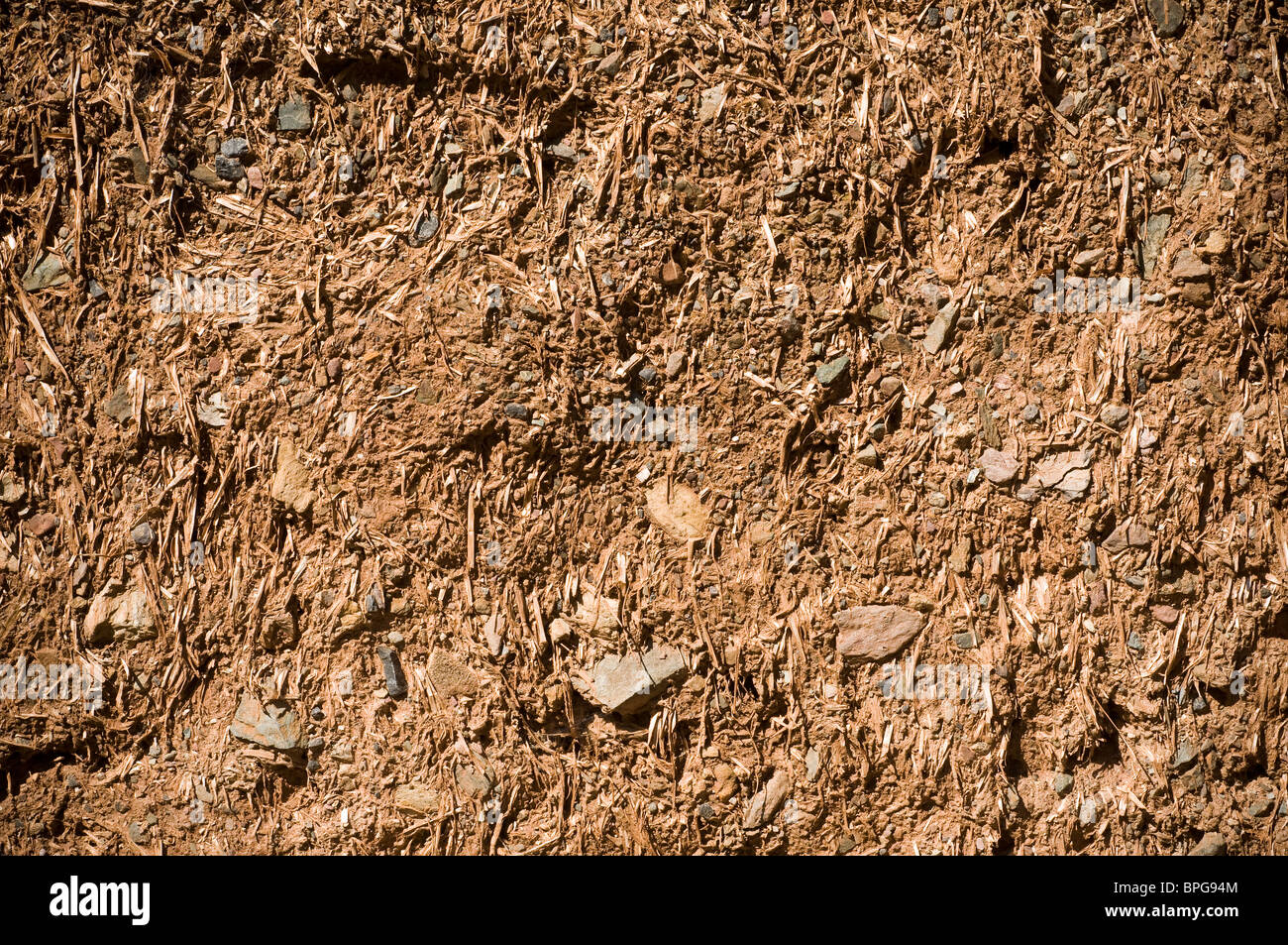 S/N,de,s/n ou cobb est un matériau de construction composé d'argile, de sable, de la paille, de l'eau, et la terre, similaire à Adobe,Dung Banque D'Images