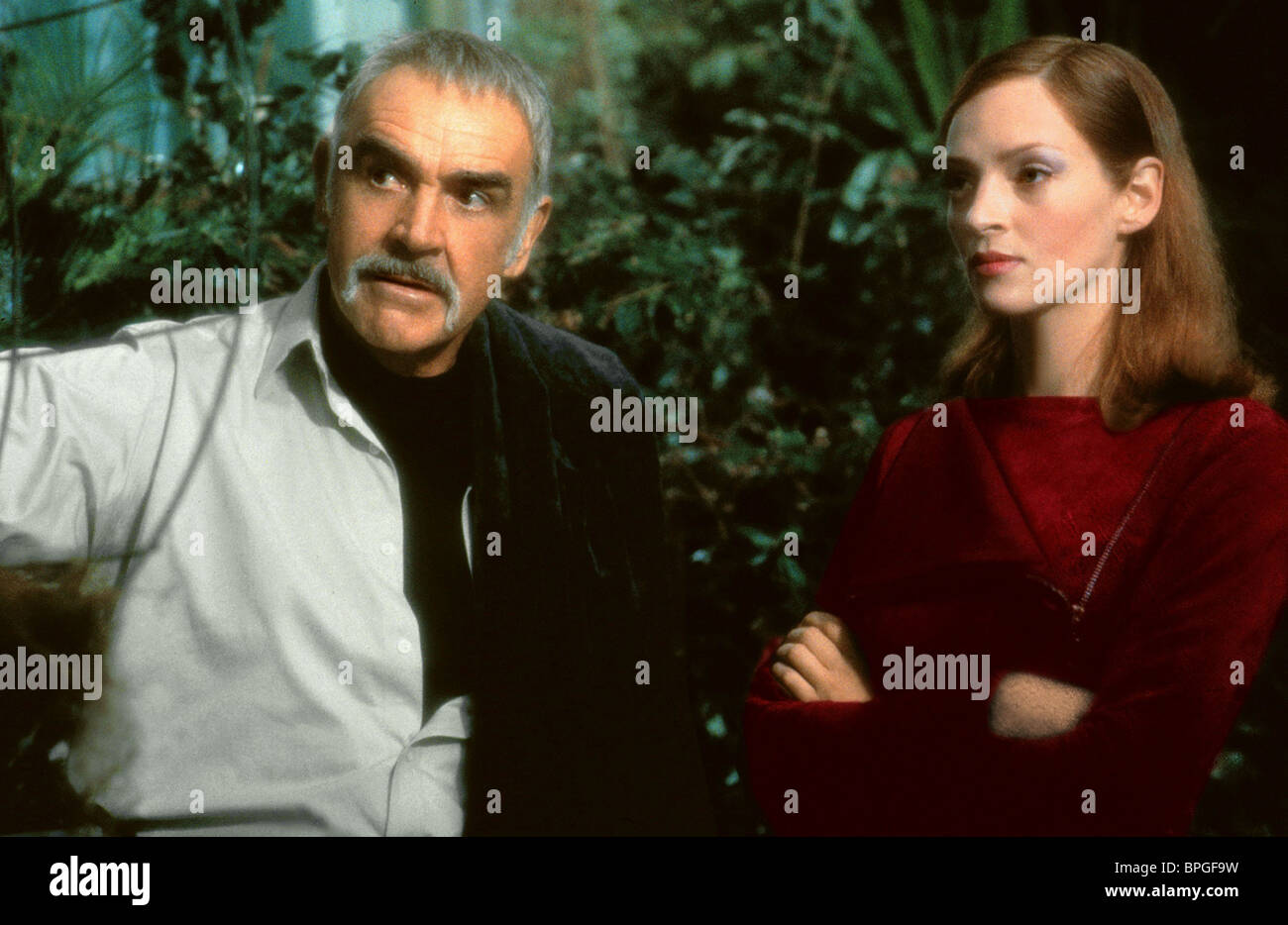SEAN CONNERY, Uma Thurman, AVENGERS, 1998 Photo Stock Alamy