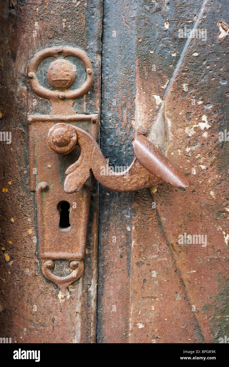 Poignée de porte Banque D'Images