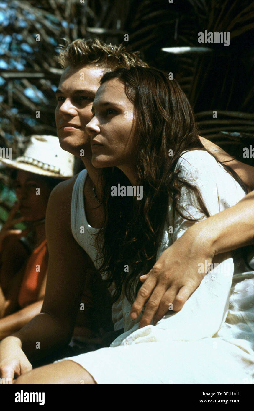 Leonardo Dicaprio Virginie Ledoyen La Plage 2000 Banque D