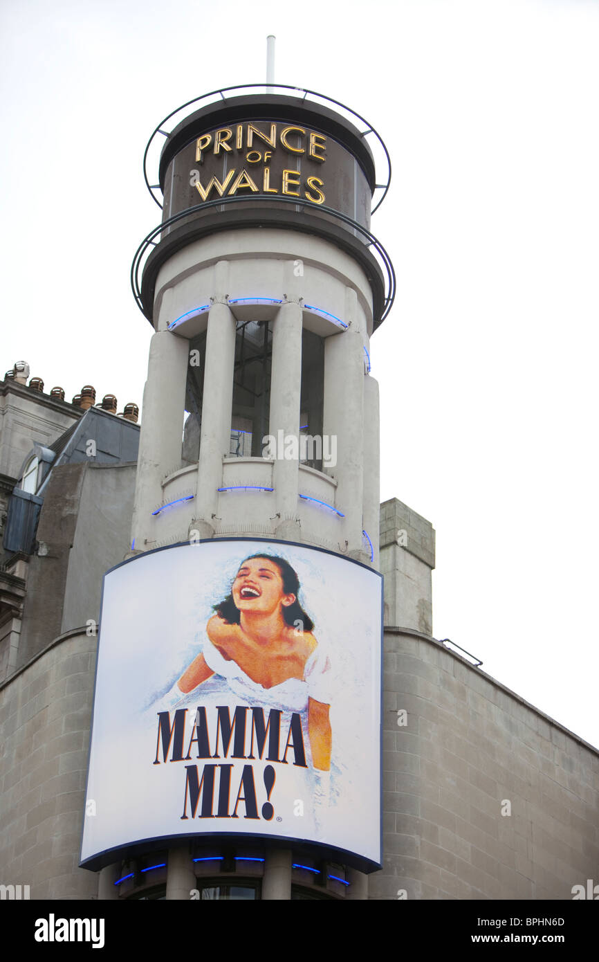 Mamma Mia ! Au Prince de Galles, London, England, UK Banque D'Images