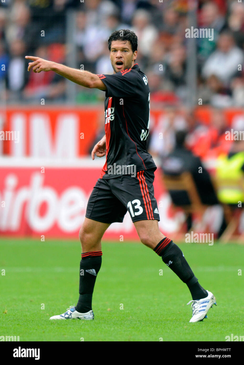 Michael Ballack, Bayer Leverkusen, Bundesliga allemande. Banque D'Images