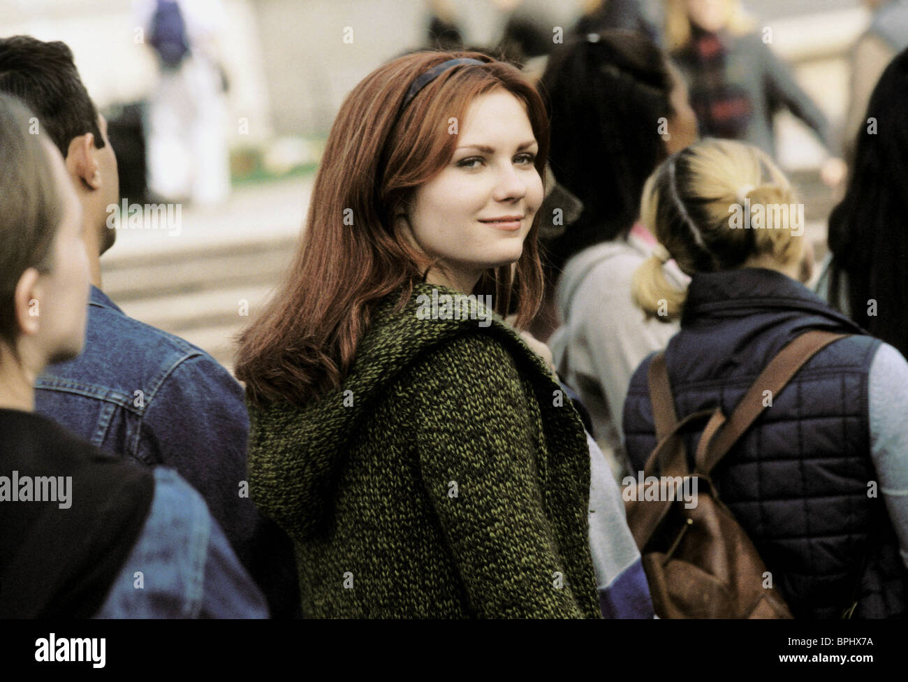 Kirsten Dunst As Mary Jane Watson Film Title Spider Man Banque d'image