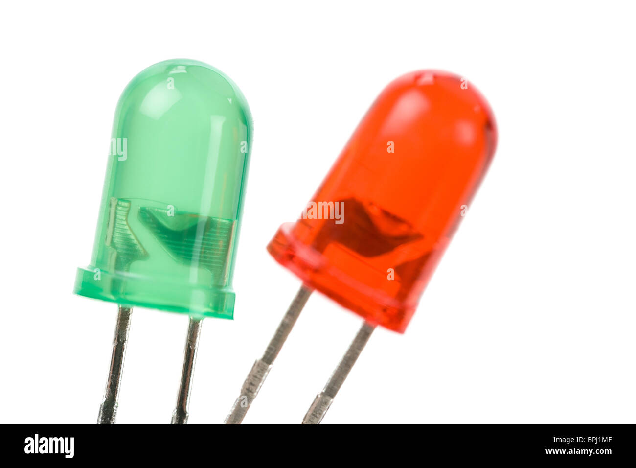 LED rouge vert close up shot Photo Stock - Alamy