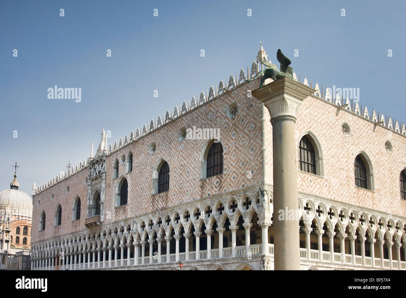 Le palais des Doges à Venise, Italie Banque D'Images