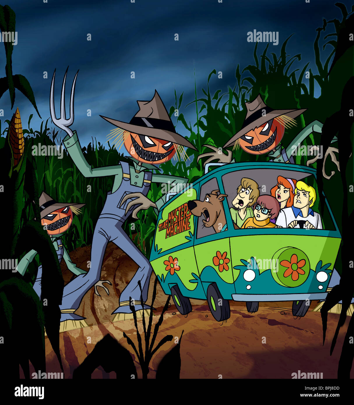 Épouvantails, shaggy, Scooby Doo, Velma, DAPHNÉ, Fred, QUOI DE NEUF SCOOBYDOO ?, 2002 Photo