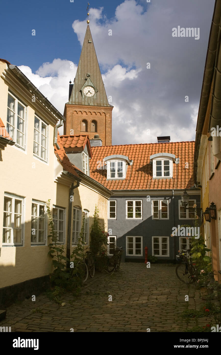 Le Jutland Danemark Aalborg Hjelmerstald Banque D'Images