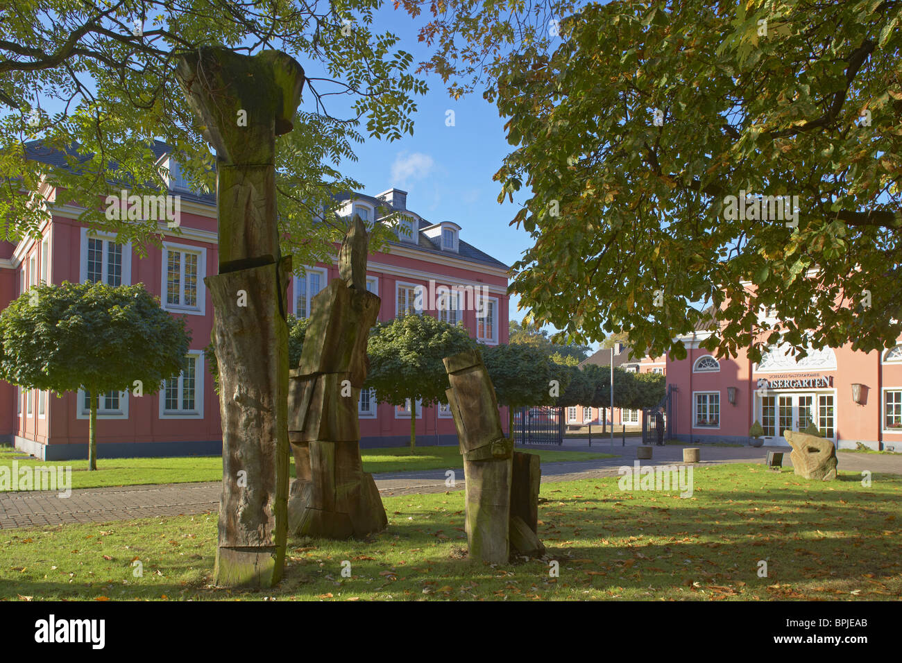 Château d'Oberhausen, Ludwig Galerie, Oberhausen, Ruhr, Nordrhein-Westfalen, Germany, Europe Banque D'Images