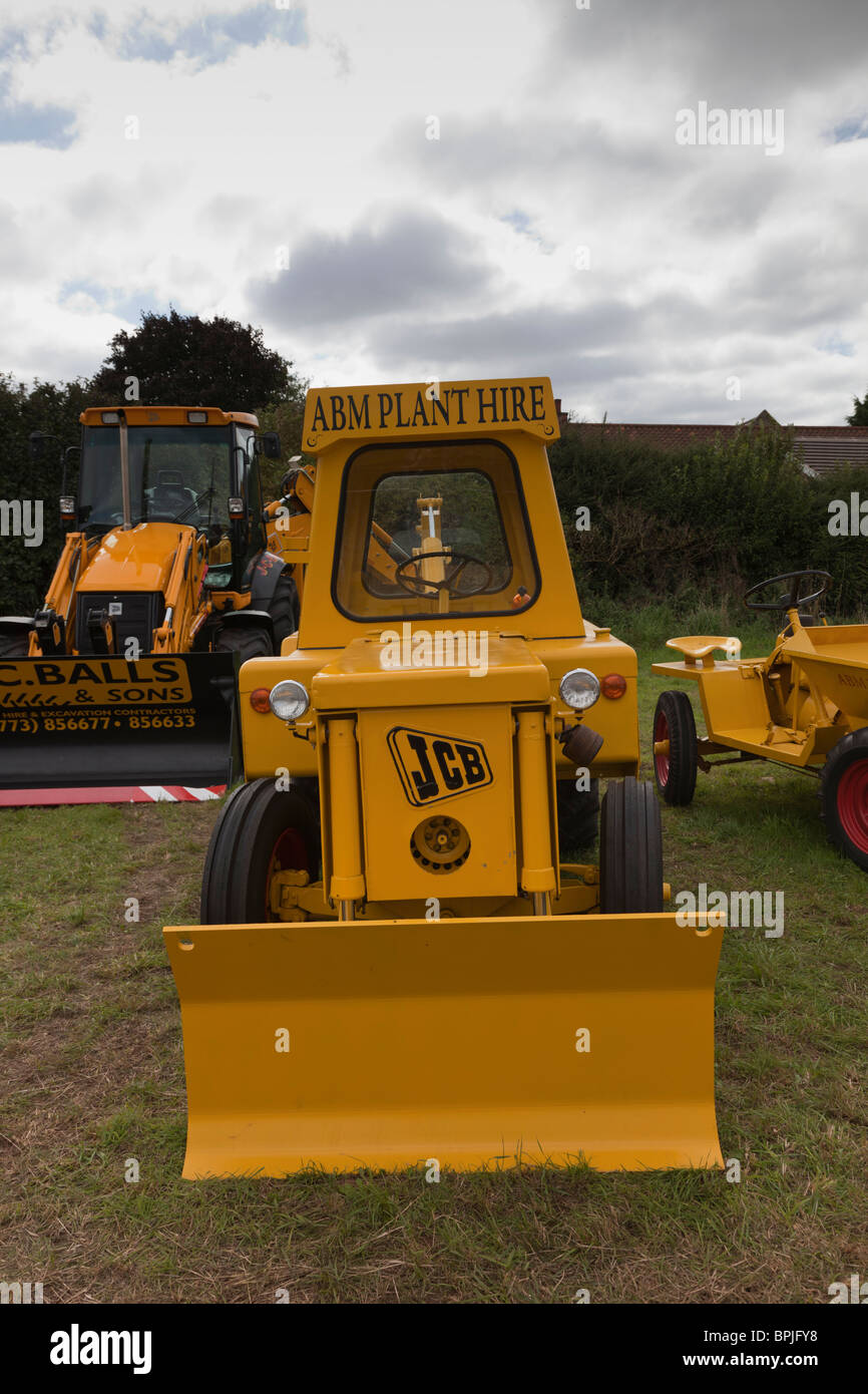 Un début de JBC Earth Mover Banque D'Images