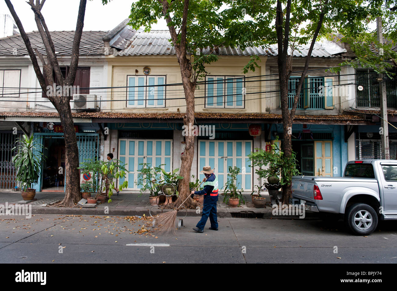 Thaïlande, Bangkok, 13 décembre 2009 Vieille ville de Bangkok. Banque D'Images