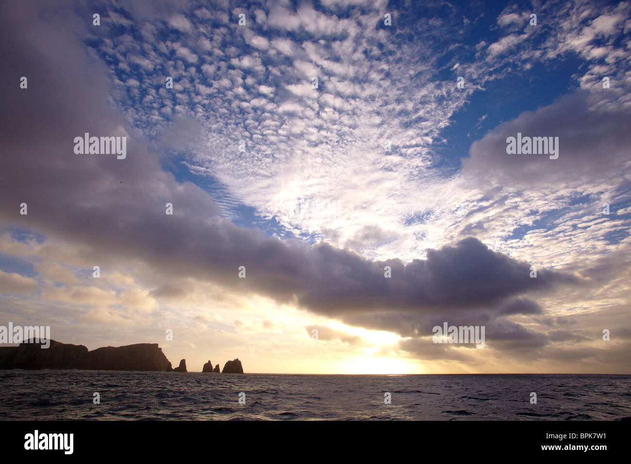 Lever du soleil sur les collets Banque D'Images