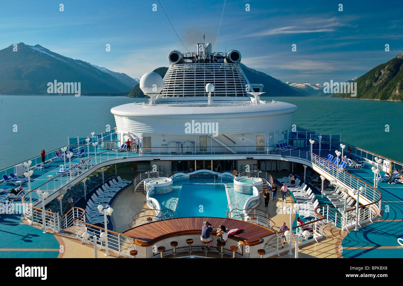 Sapphire Princess, Tracey Arm, Alaska, United States Banque D'Images