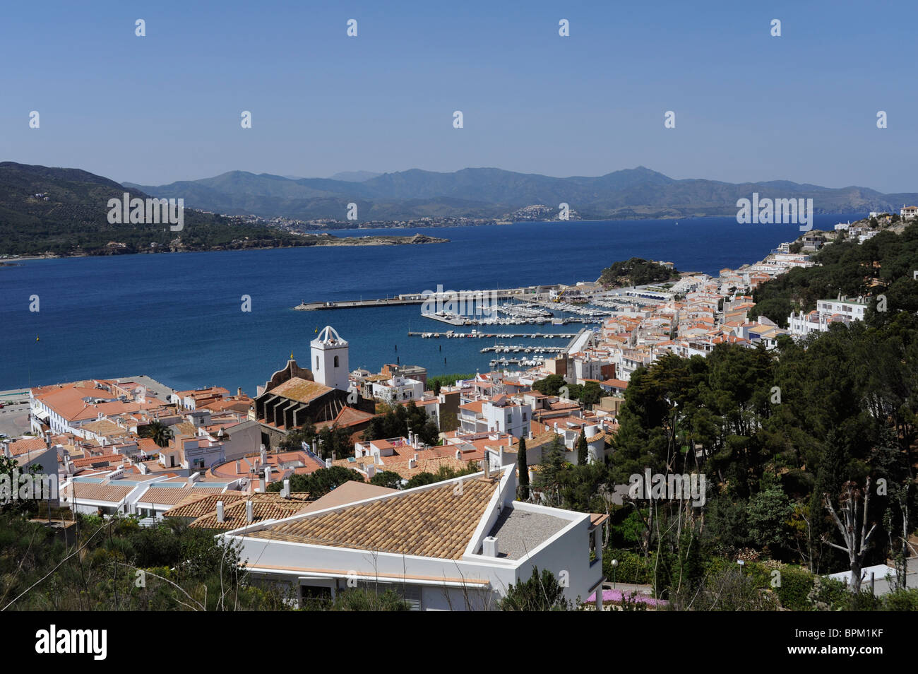 El Port de la Selva, port, Catalogne, Espagne Banque D'Images