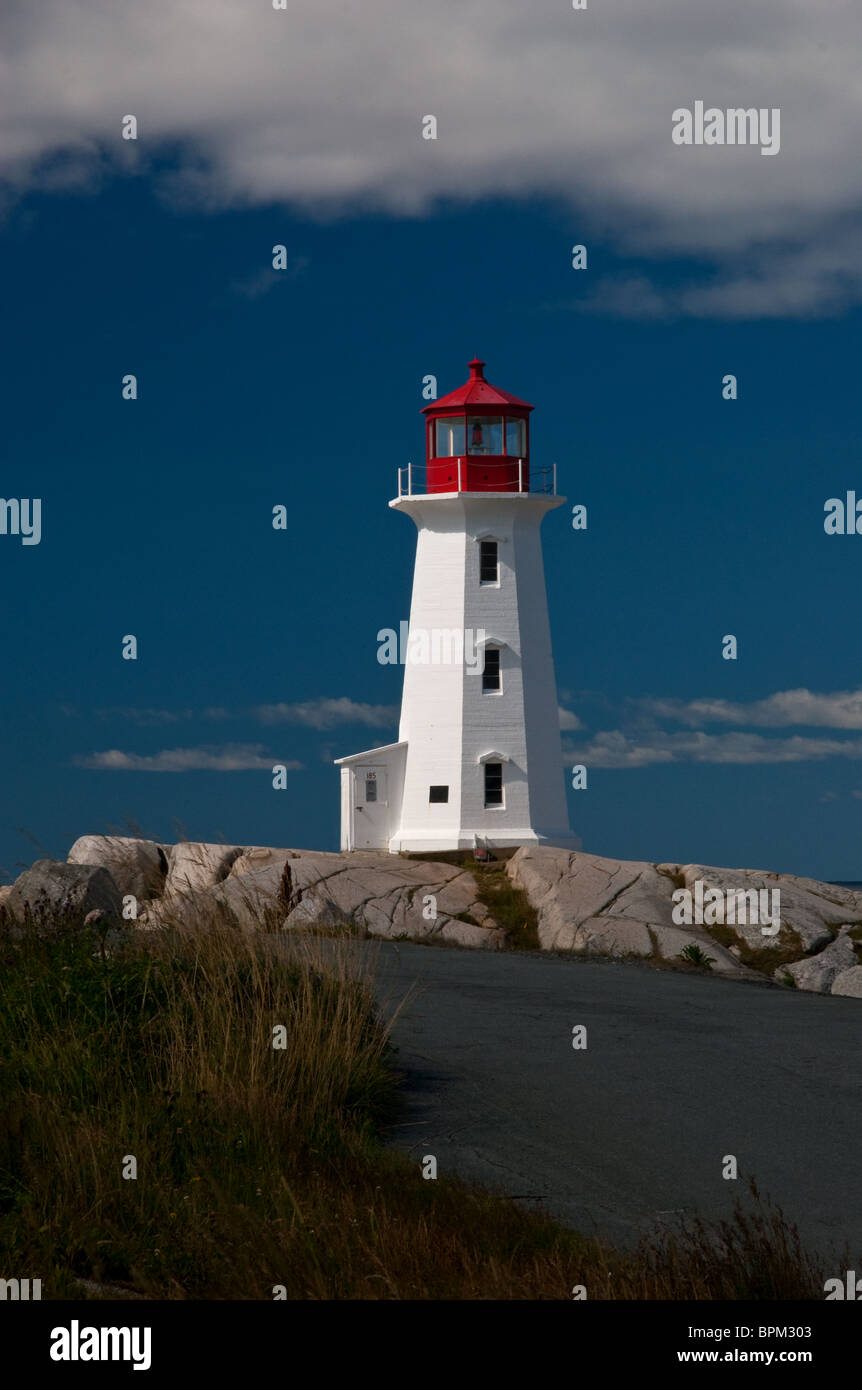 Le phare de Peggy's Cove, Nouvelle-Écosse Banque D'Images