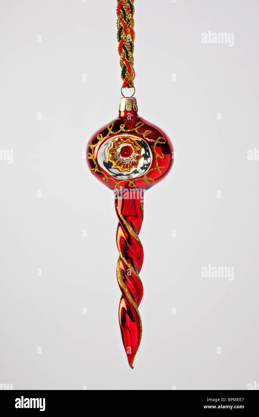 Fantaisie ornement de Noël Banque D'Images