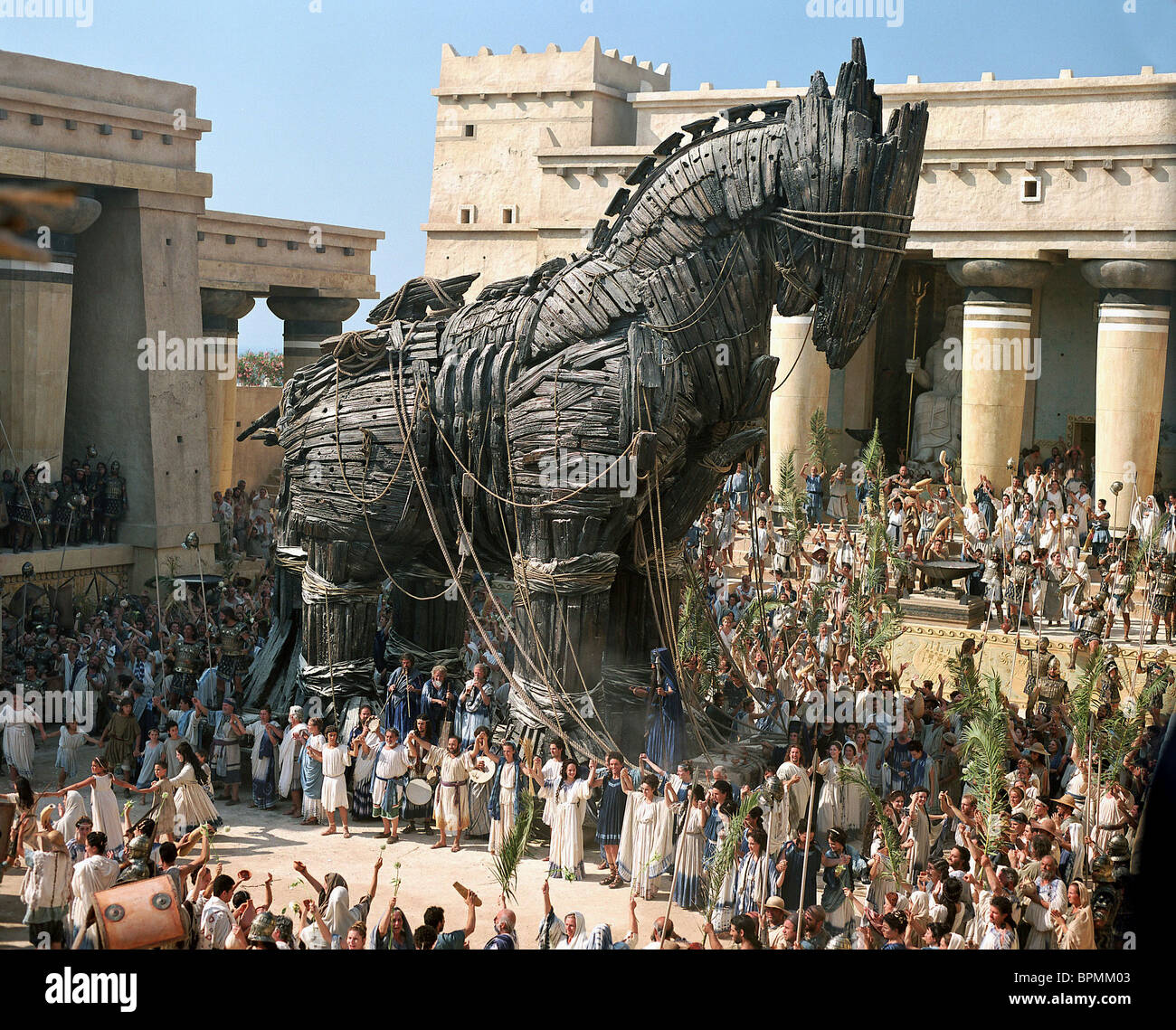 Trojan Horse Film Banque d