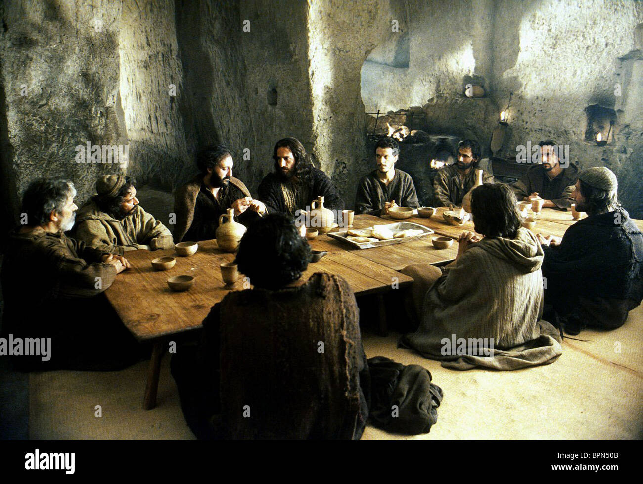 James Caviezel Passion Christ 2004 Banque d