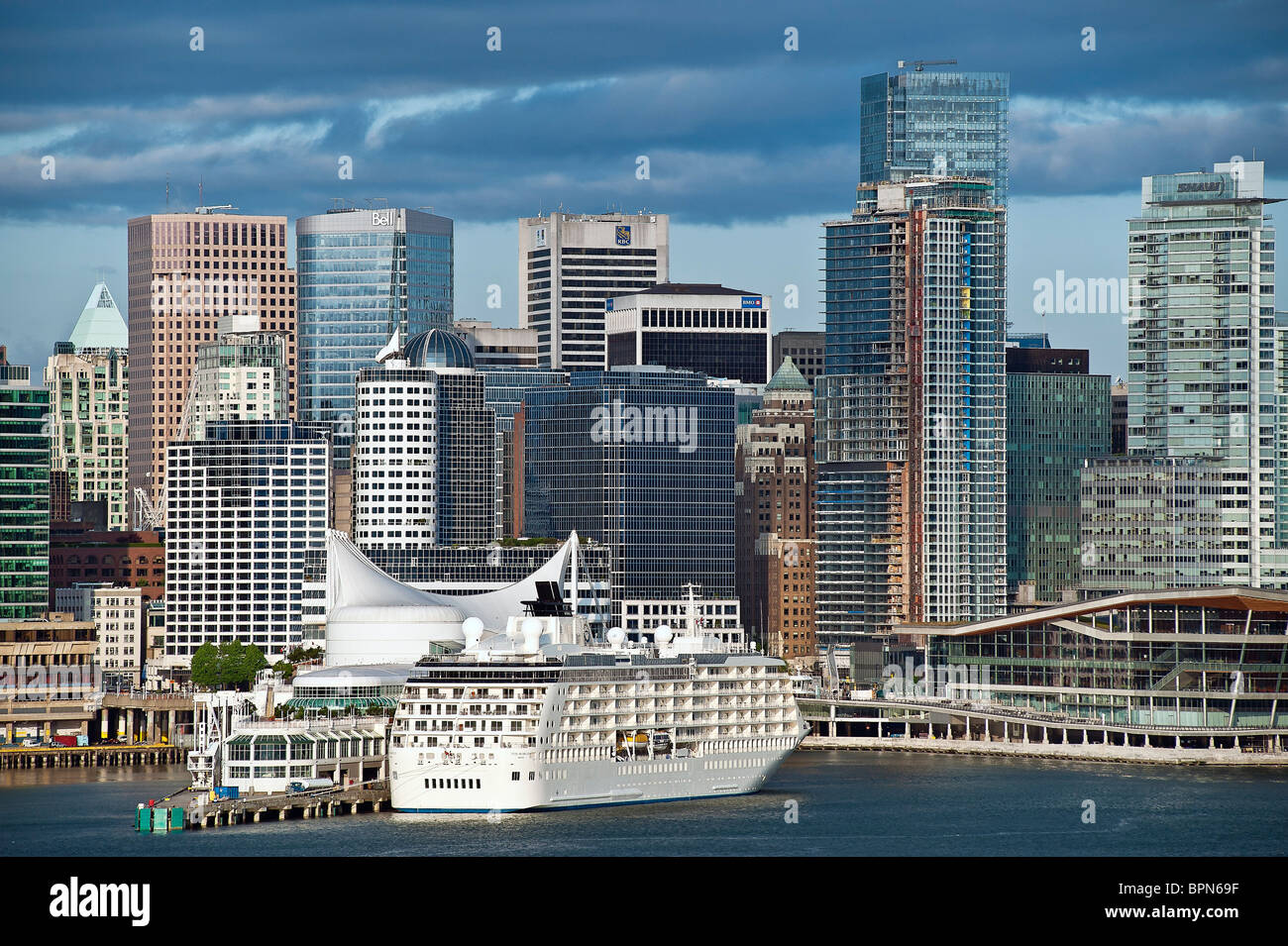 Sur la ville de Vancouver, Canada Banque D'Images