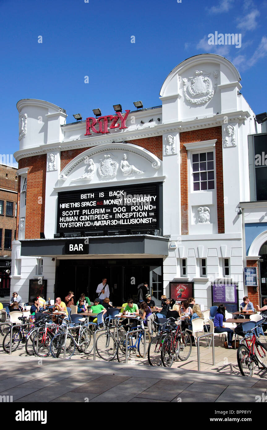 Le Ritzy Cinema, Brixton, Ovale Coldharbor Lane, Brixton, London Borough of Lambeth, Greater London, Angleterre, Royaume-Uni Banque D'Images
