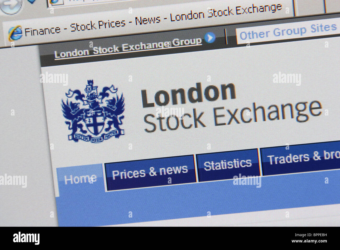 London Stock Exchange Banque D'Images