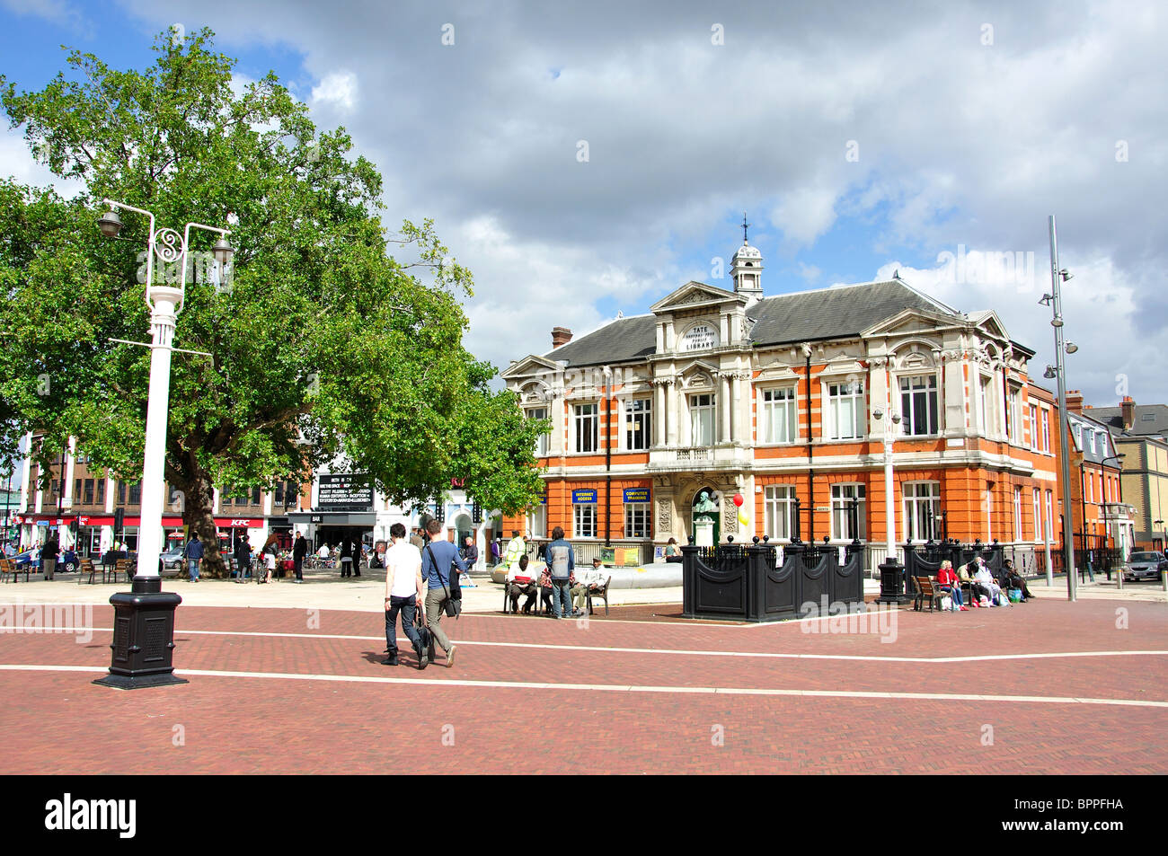 Brixton ovale, Brixton, London Borough of Lambeth, Greater London, Angleterre, Royaume-Uni Banque D'Images