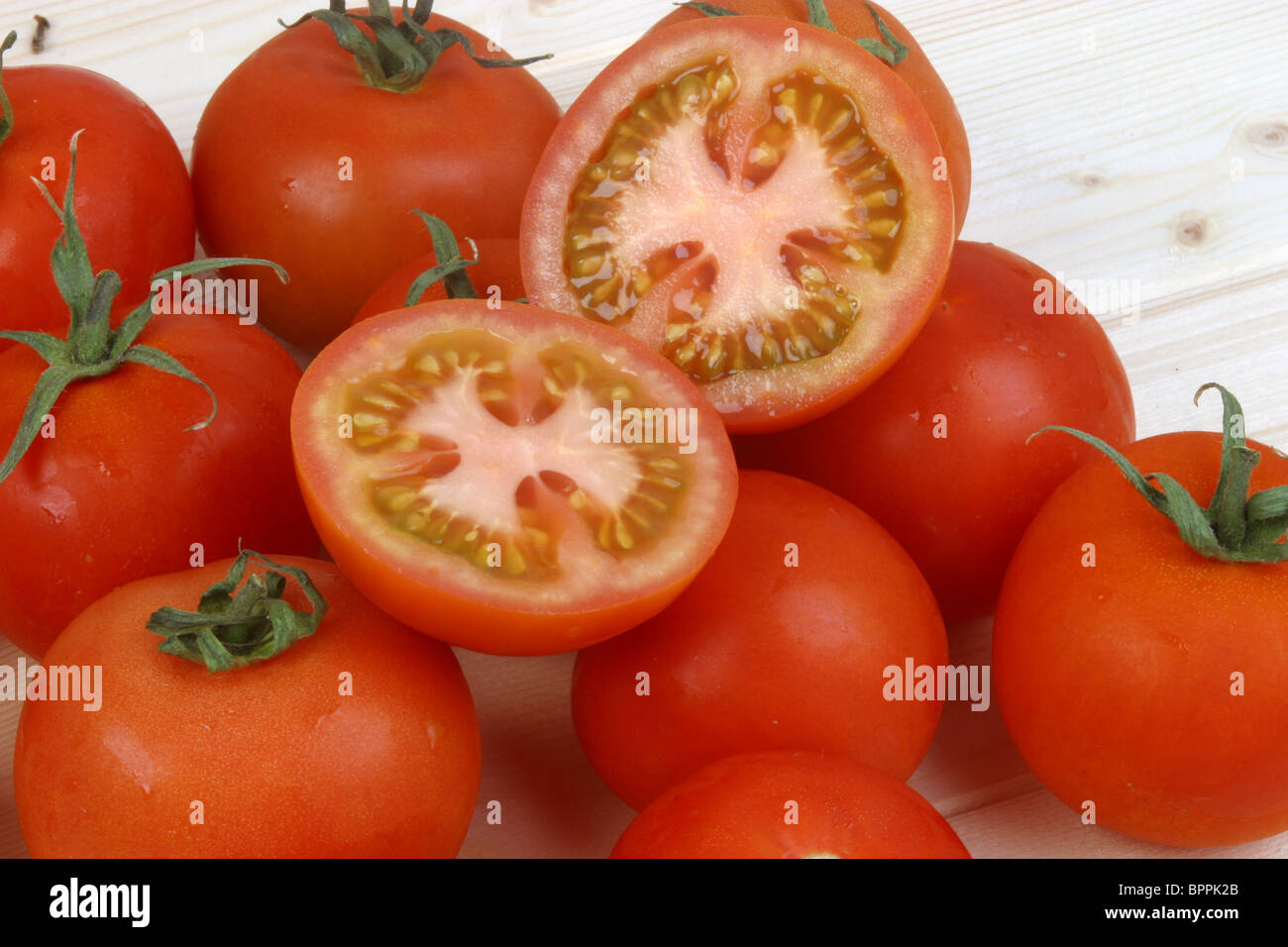 tomates Banque D'Images