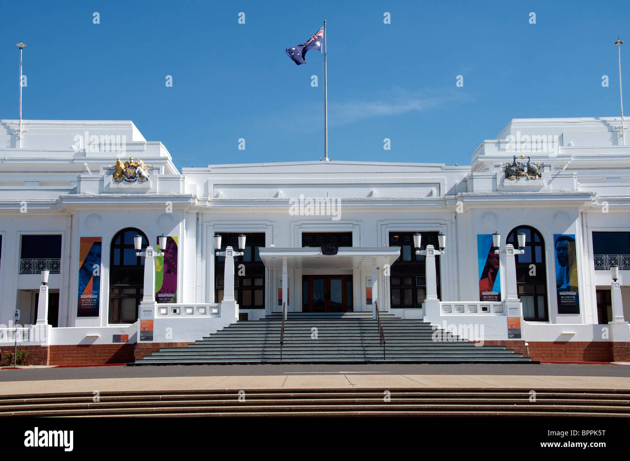 Ancien Parlement Canberra ACT En Australie Banque D'Images