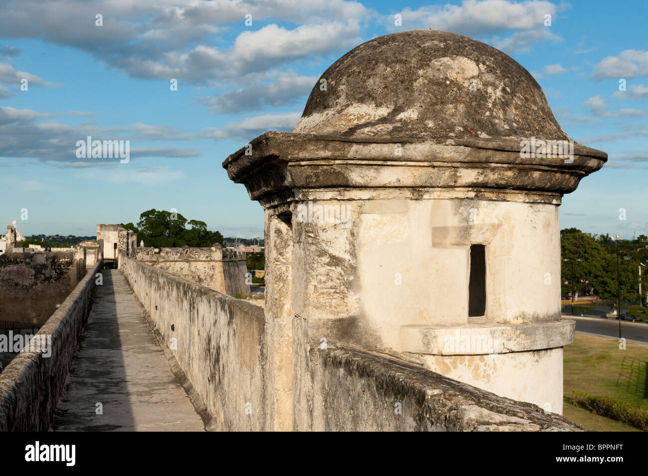 Puerta de Tierra, l'entrée de la vieille ville, Campeche, le Yucatan, Mexique Banque D'Images